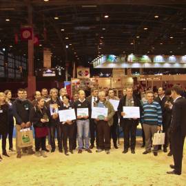 Remise des prix avec les lauréats