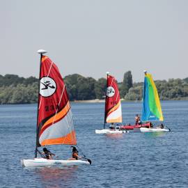 Voile sur le Lac d'Orient