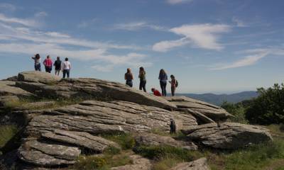 Acceil dans le Parc Haut Languedoc de la délégation méxicaine