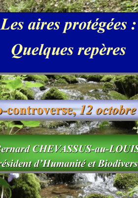 Support présentation Bernard Chevassus CORP, 12 octobre