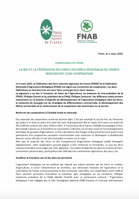 Signature convention FNAB/FPNRF