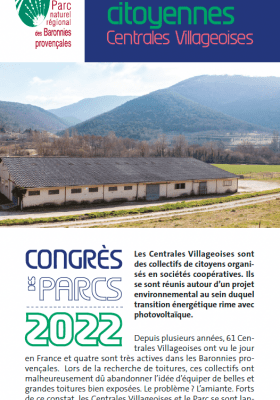 Energies citoyennes et centrales villageoises, panneau du marché aux initiatives 2022