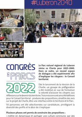 Le conseil territorial #Luberon2040