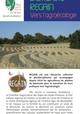 Démarche REGAIN vers l'agroécologie