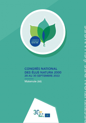 Congrès national des élus Natura 2000, 28 au 30 septembre 2022, Matemale (66) : restitution des échanges
