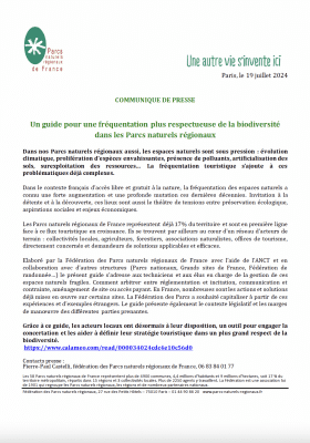 Guide frésuentation touristique CP