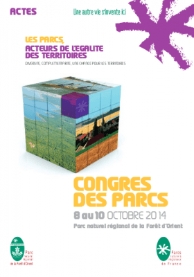 Affiche du Congrès des Parcs 2014