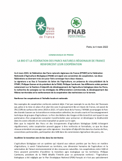 Signature convention FNAB/FPNRF