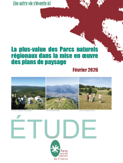 Photo étude plus-value plans de paysage dans les Pnr