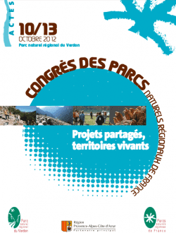 Affiche du Congrès des Parcs 2012